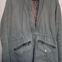 Parka giubbotto verde militare