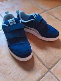Puma Courtflex V3 Mesh blu misura 35