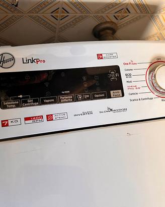 Lavatrice Hoover 7 kg 1400 giri WiFi carica alto