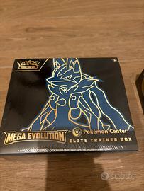 Etb Pokemon center mega lucario & Gardevoir