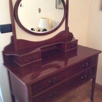 Toilette inglese primi 900 in mogano