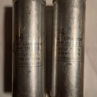 Condensatori carta ed olio 10uF 630V carta ed olio