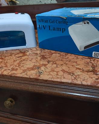 Lampada Uv 36W per unghie nuova