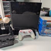 PS4 + controller + move + giochi