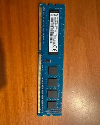 Memoria RAM  4 gb DDR 3 Kingston