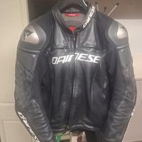 Giubbotto in pelle Dainese racing 3 tg54