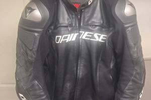 Giubbotto in pelle Dainese racing 3 tg54