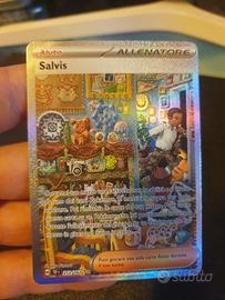carta Pokemon Salvis 212/162 fuoriserie 