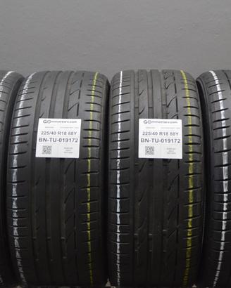 4 Pneumatici 225/40 R18 Bridgestone Potenza S001 *