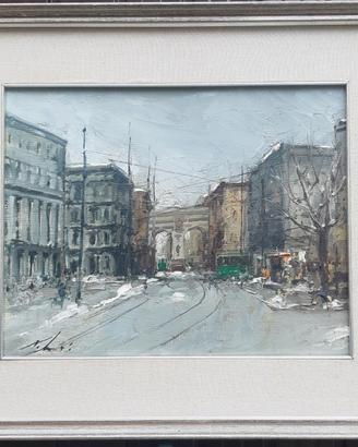 quadro a olio di Tabacci Mario 