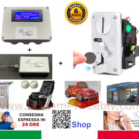 KIT GETTONIERA + CARD TIMER , PER DOCCIA MARE