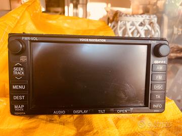 Navigatore Toyota Corolla Verso 2004
