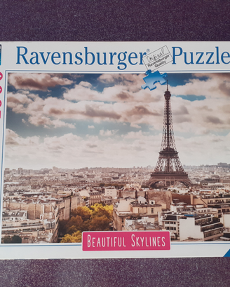 Puzzle 1000 pezzi della Ravensburger,vista Parigi