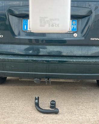 Gancio traino omologato Mitsubishi space star