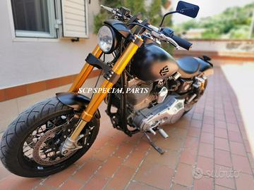Harley davidson forcelle mono ohlins pinze brembo