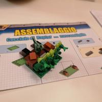 LEGO Jurassic World cucciolo raptor + nascondiglio