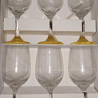 VINTAGE BICCHIERI DA VINO FASHION GLASS