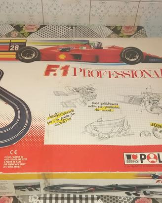 OLD VINTAGE POLICAR POLISTIL PISTA F1 PROFESSIONAL