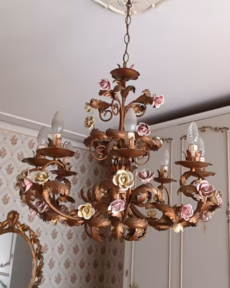 Lampadario a braccia