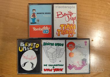 5 audiocassette Benito Urgu
