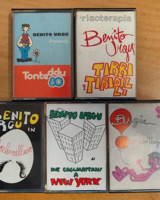 5 audiocassette Benito Urgu