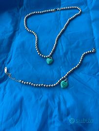 Bracciale e collana Tiffany