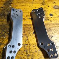 Piastre pedane arretrate bull SC Honda hornet 600 
