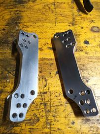 Piastre pedane arretrate bull SC Honda hornet 600 