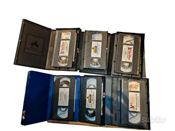 VHS cassette Disney originali vintage collezione