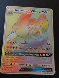 golem di alola gx hyper carta pokemon