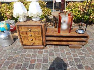 mobiletto art déco  anni 30/ 40 