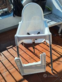  seggiolone Ikea e rialto peg perego