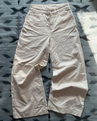 Pantaloni a palazzo |  beige | S | CALZEDONIA