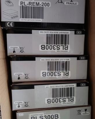 luci RGB per piscina  4 lampade con centralina 