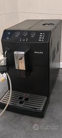 macchina caffè con chicchi
