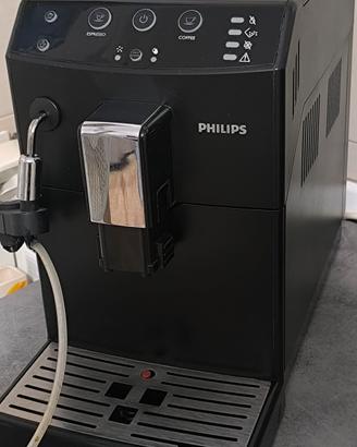 macchina caffè con chicchi