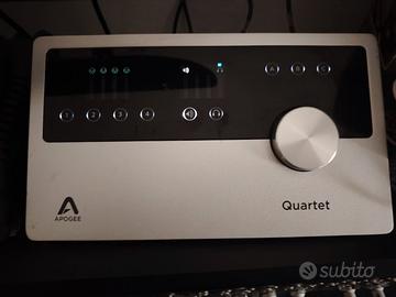 Apogee Quartet Scheda Audio