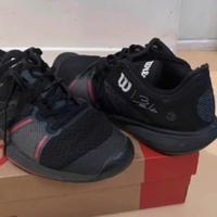 Scarpe da padel wilson bela pro usate n. 42