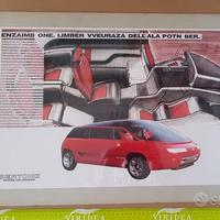 Bertone Genesis Lamborghini 1988 bozzetto original