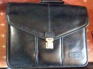 Borsa pelle ASUS originale, 24-48h e porta LapTop