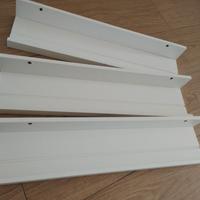 3 mensole bianche  Mosslanda Ikea di 55 cm