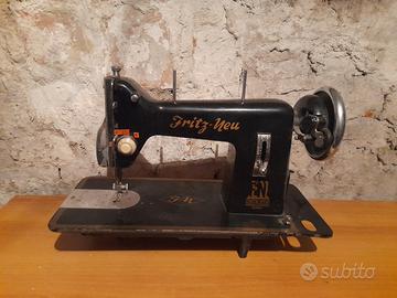 macchina da cucite vintage Fritz Neu