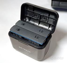 Caricabatterie +2 Batterie per Insta360 X4 REYGEAK
