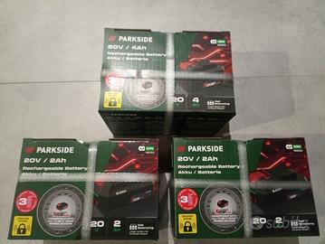 Batterie 2ah e 4ah parkside 