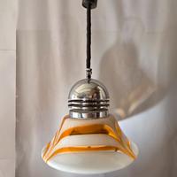 Lampadario a Sospensione in Vetro di Murano Design