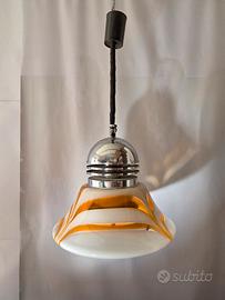 Lampadario a Sospensione in Vetro di Murano Design