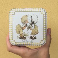 Scatola vintage metallo Sarah Kay