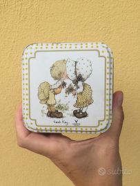 Scatola vintage metallo Sarah Kay