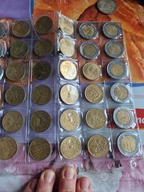 mix monete 500 lire 200 lire 1000 lire