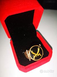 Anello con spada Ertugrul Ghazi Nero